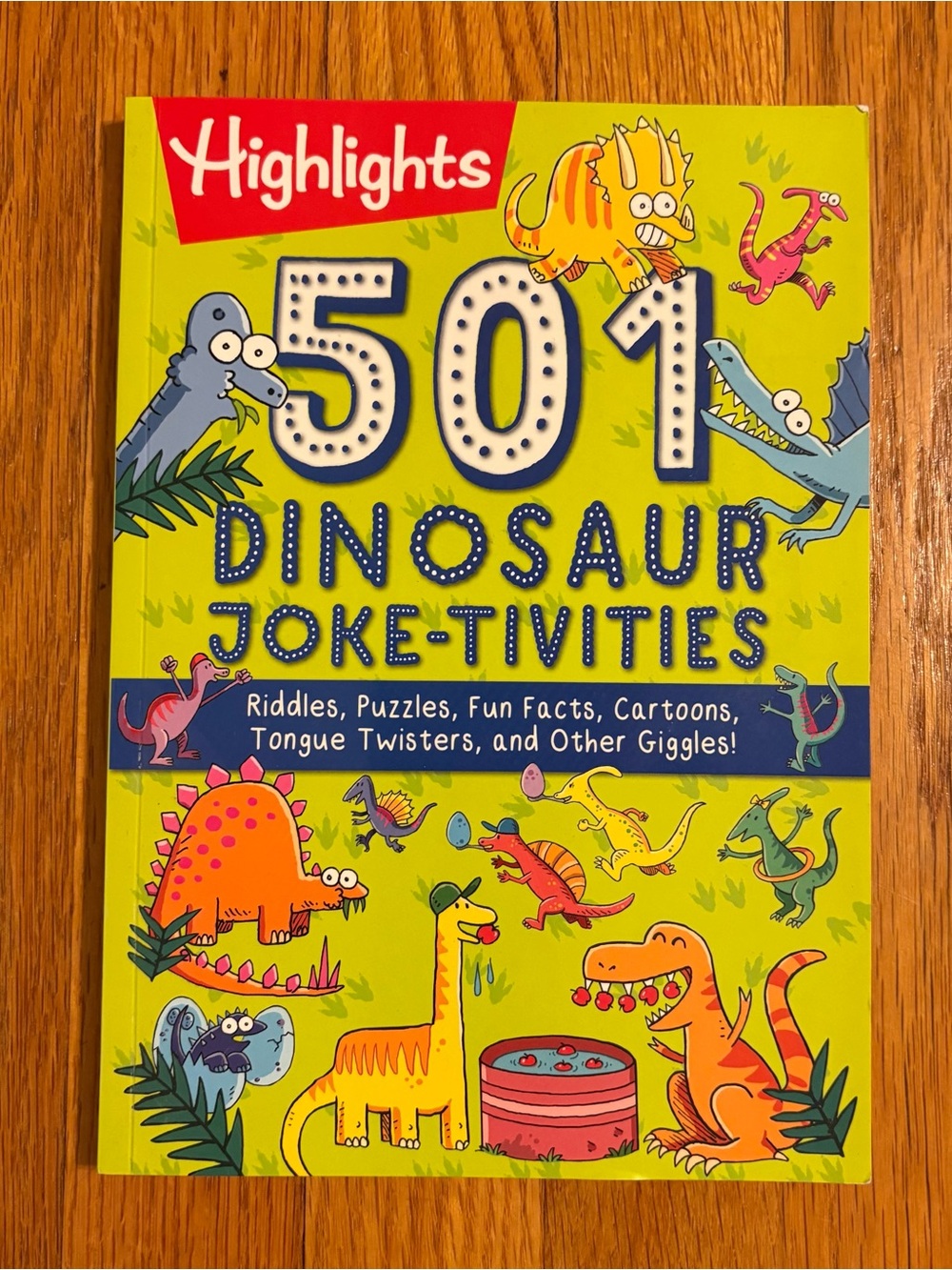 Highlights 501 Dinosaur Joke-tivities Kids Activity Book